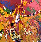 Olympic Basketball by Leroy Neiman